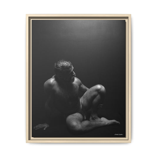 John, Giclee Print on Matte Canvas, Framed (Multi-color)