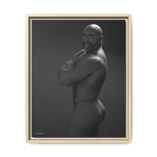 Thom A. Giclee Print on Matte Canvas, Framed (Multi-color)