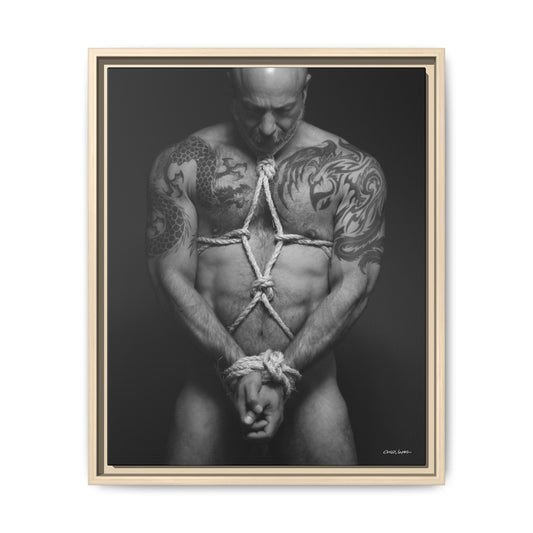 Barclay Bondage, Giclee Print on Matte Canvas, Framed (Multi-color)
