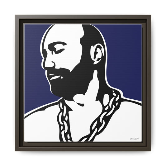 Chain, Giclee Print on Matte Canvas, Framed (Multi-color)