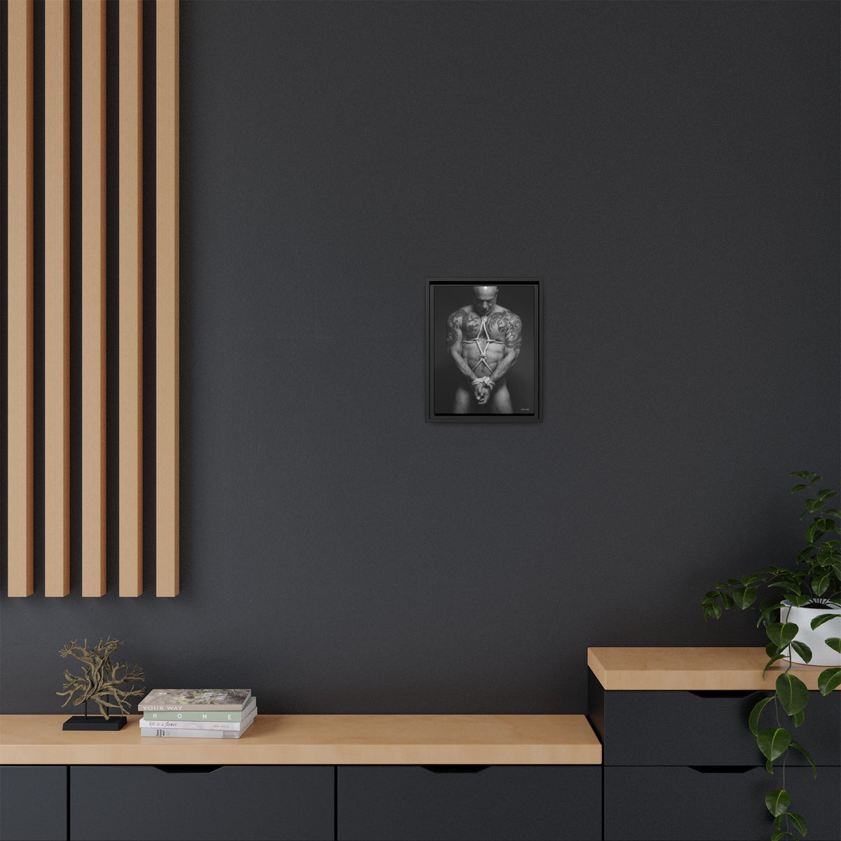 Barclay Bondage, Matte Canvas, Framed (Multi-color)
