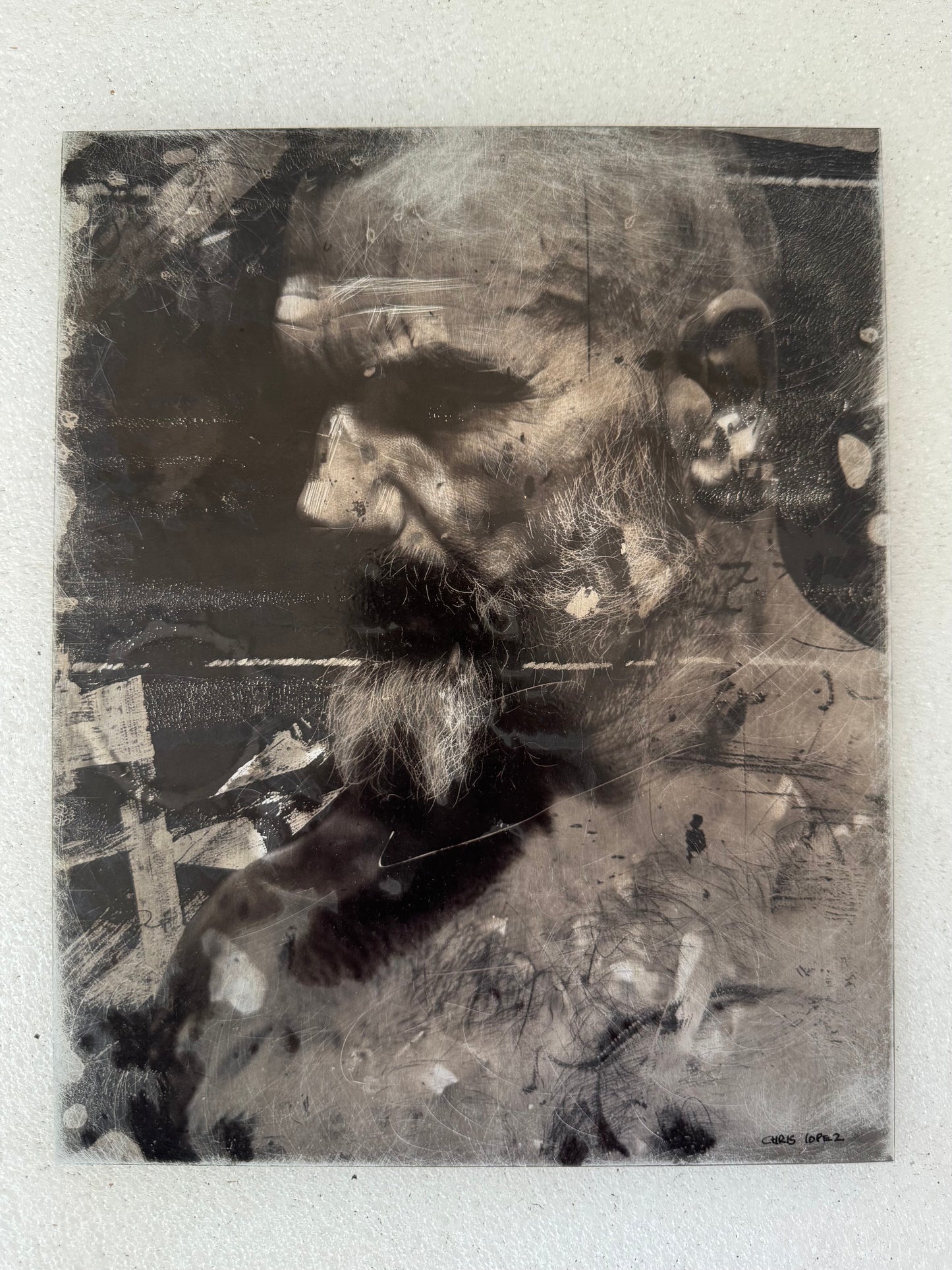 Jason 4, Artisan Print on Aluminum Panel, 8x10"