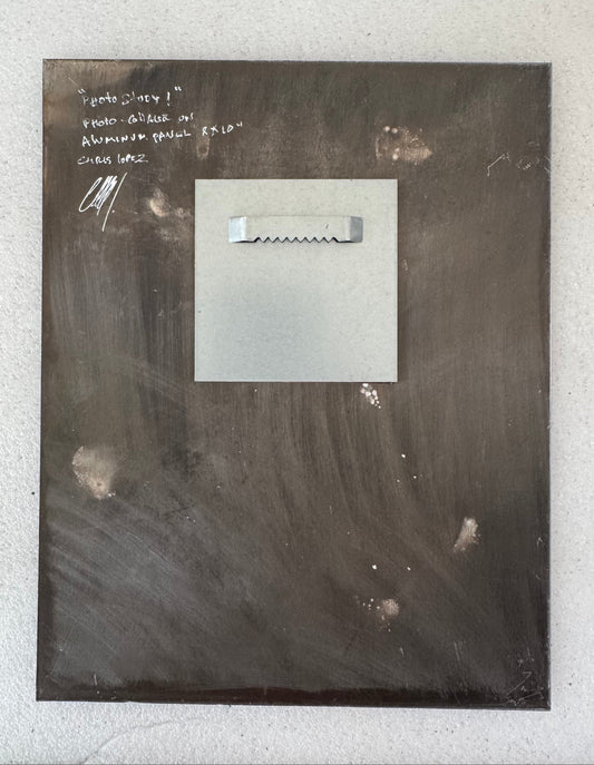 Photo Study 1, Artisan Print on Aluminum Panel, 8x10"