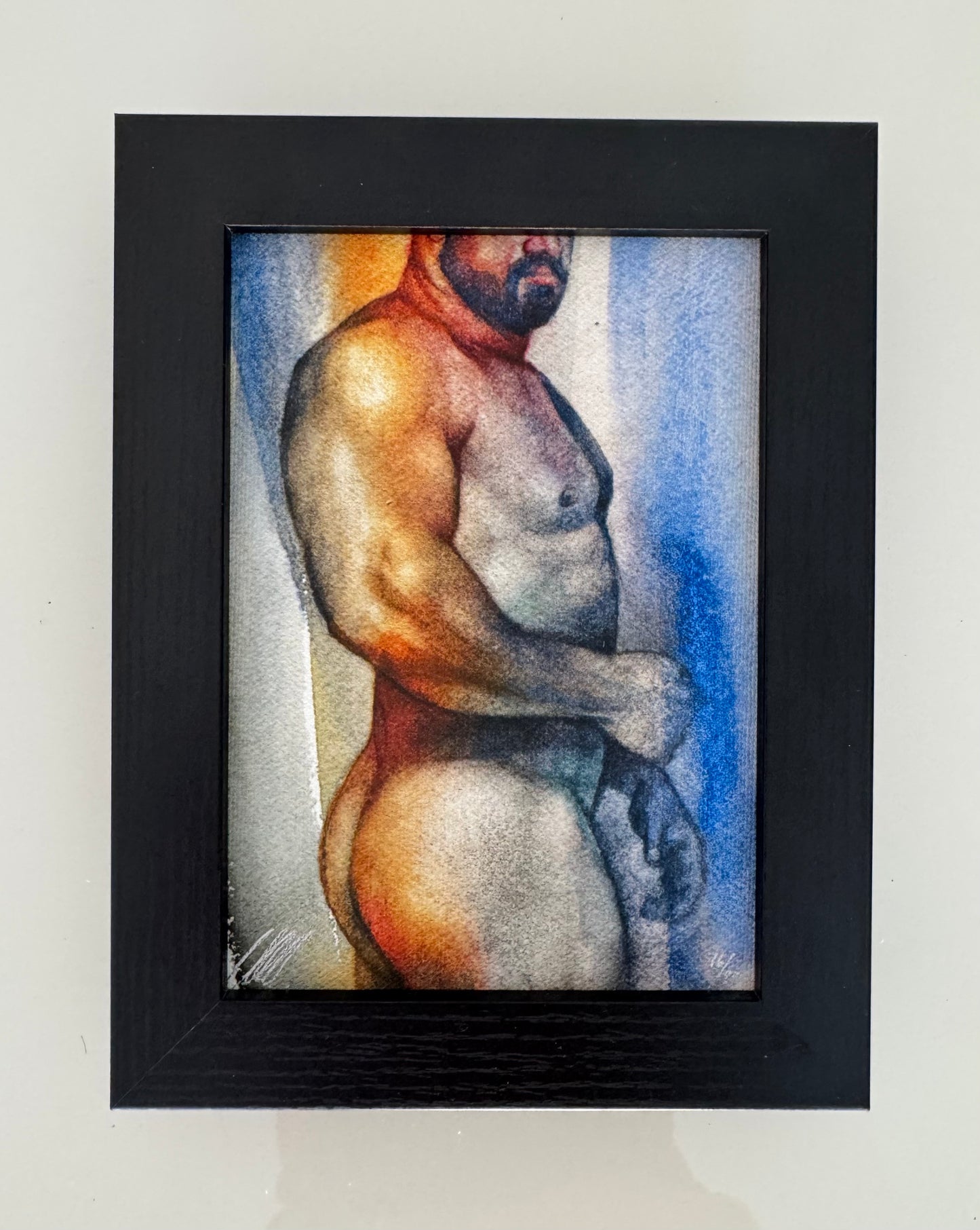 Watercolor Study 6. 5x7" Limited Edition Signed Giclee print, (last 8)