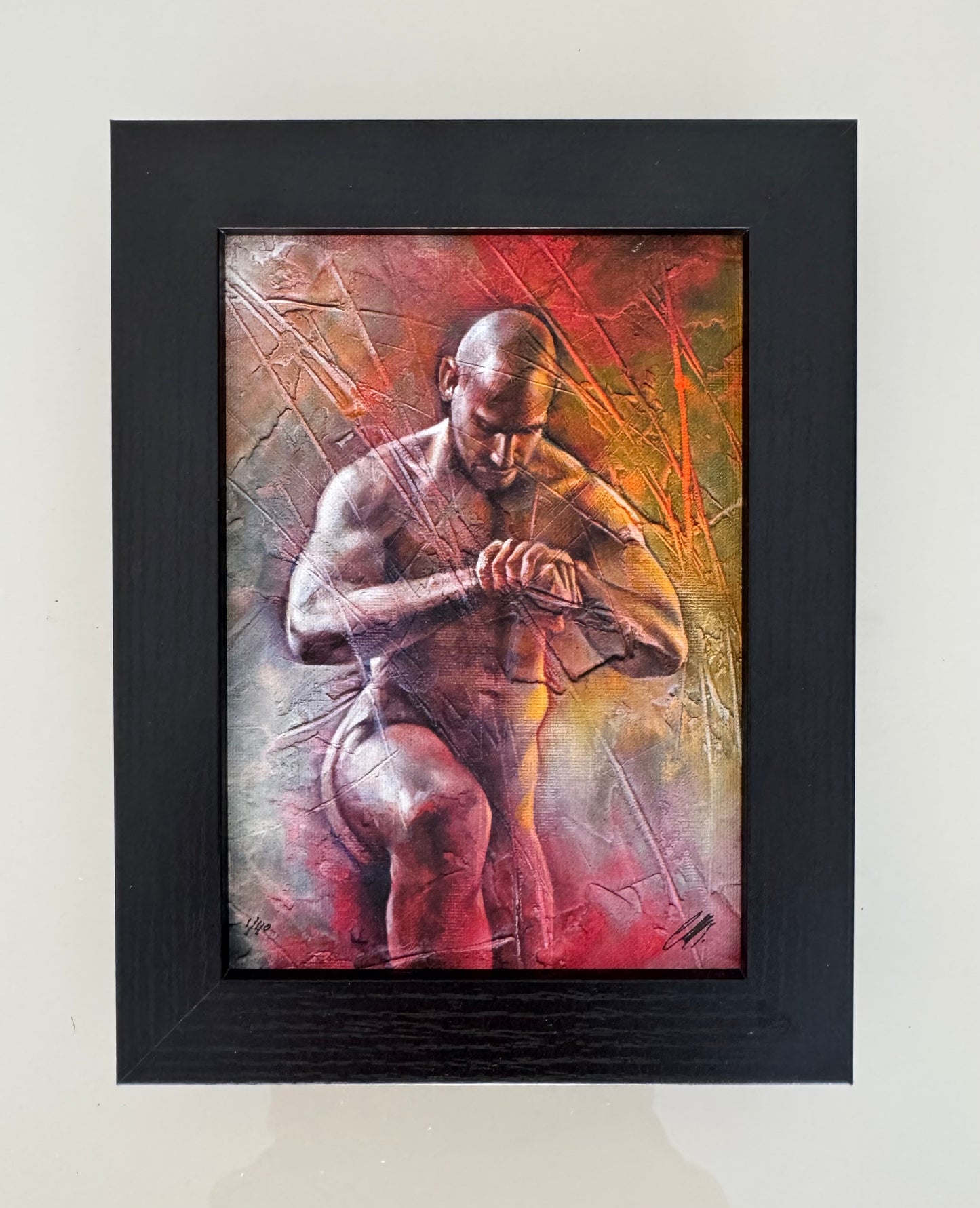 Chris 1. 5x7" Limited Edition Signed Giclee print, (last one)