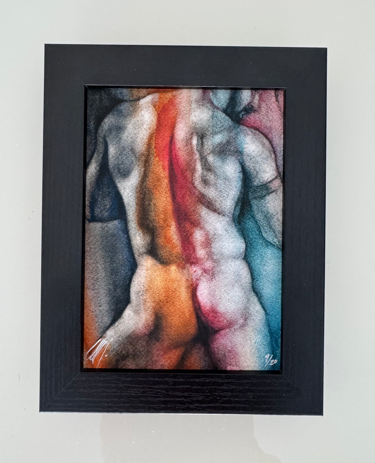 Watercolor Study 2. 5x7" Limited Edition Signed Giclee print, (last 8)