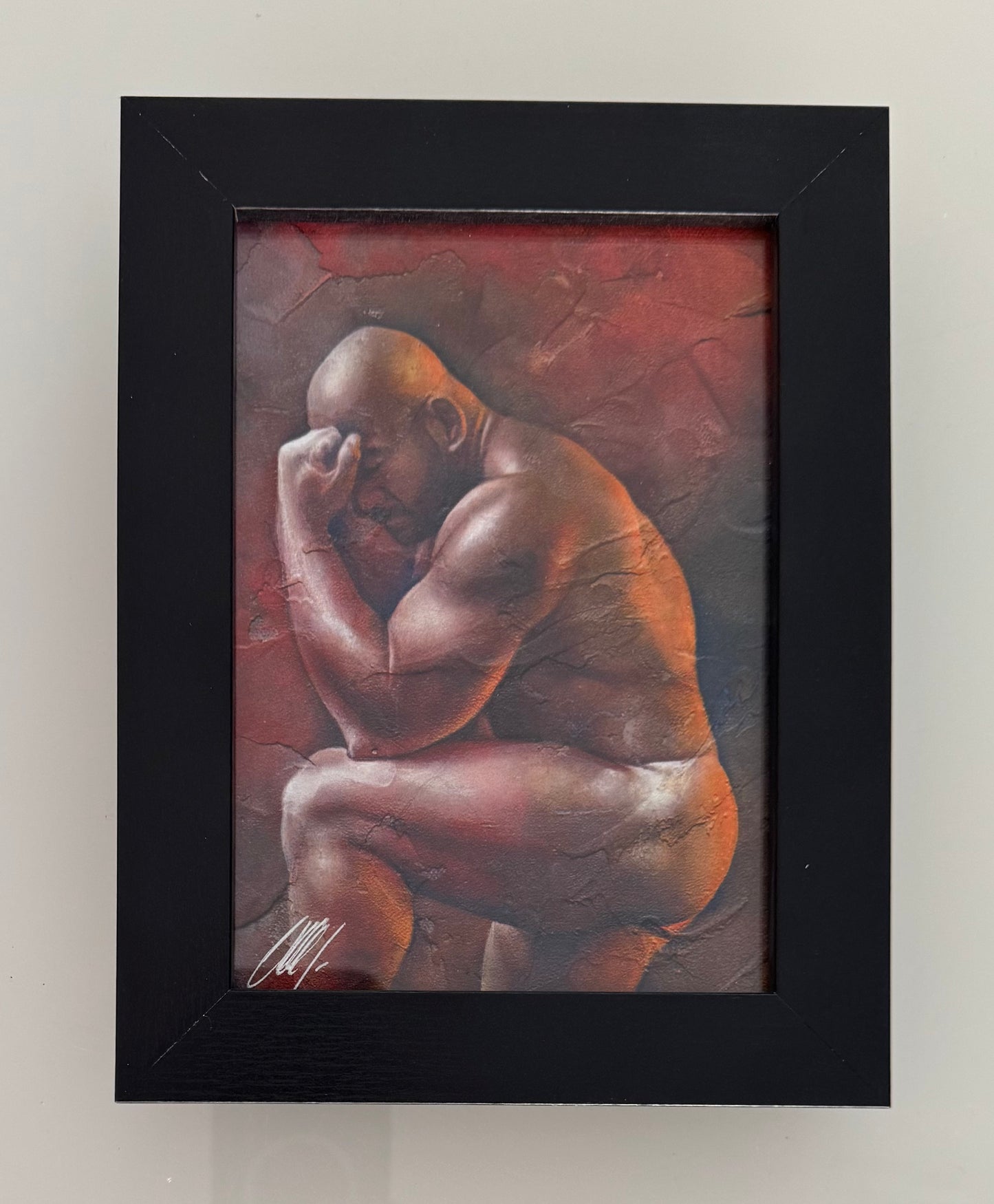 Posing 3. 5x7" Limited Edition Signed Giclee print, (last one)