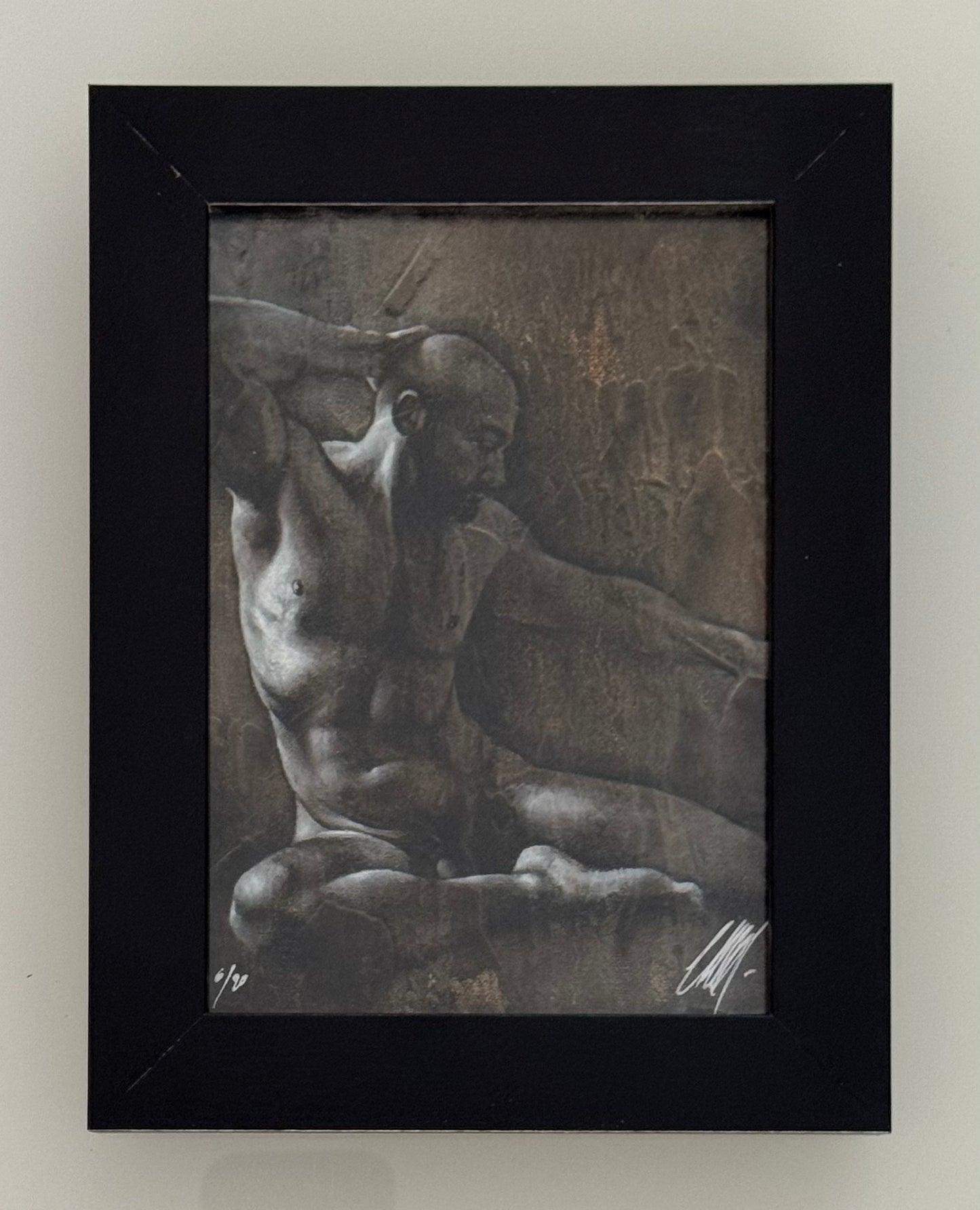 Posing 10. 5x7" Limited Edition Signed Giclee print, (last one)