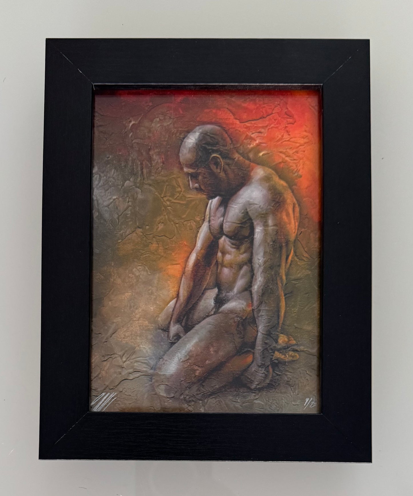 Gabriel. 5x7" Limited Edition Signed Giclee print, (last 3)