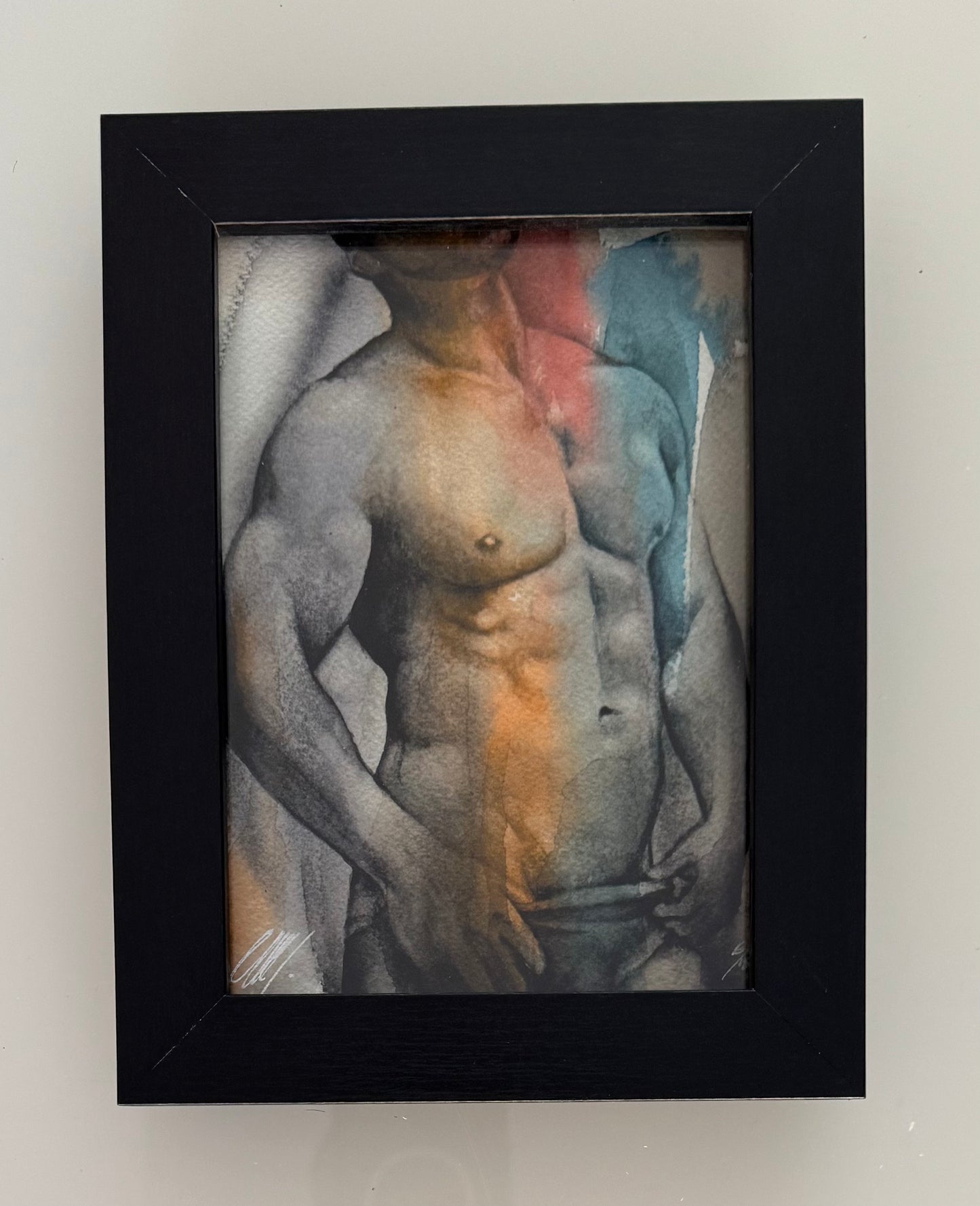 Watercolor Study 1. 5x7" Limited Edition Signed Giclee print, (last two)