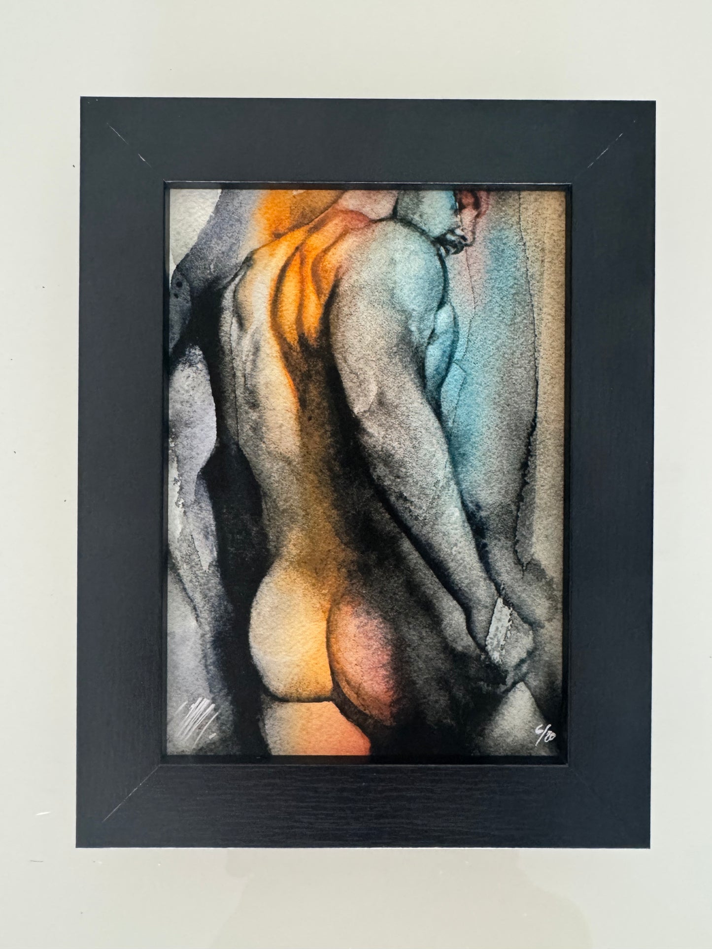 Watercolor Study 9. 5x7" Limited Edition Signed Giclee print, (last 3) (Copy)