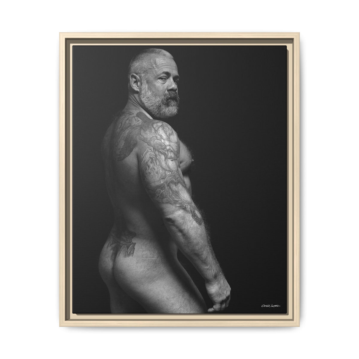 David C. Matte Canvas, Framed (Multi-color)