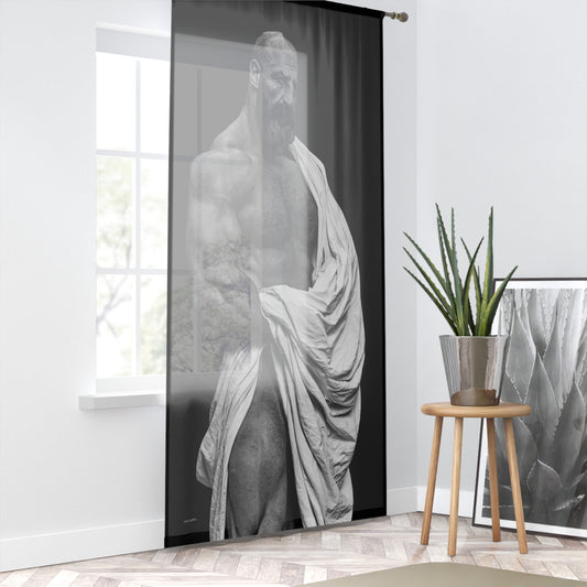 Master, Textured Sheer Window Curtain