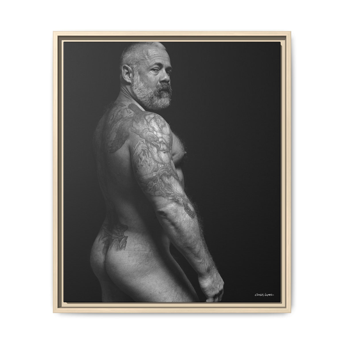 David C. Matte Canvas, Framed (Multi-color)