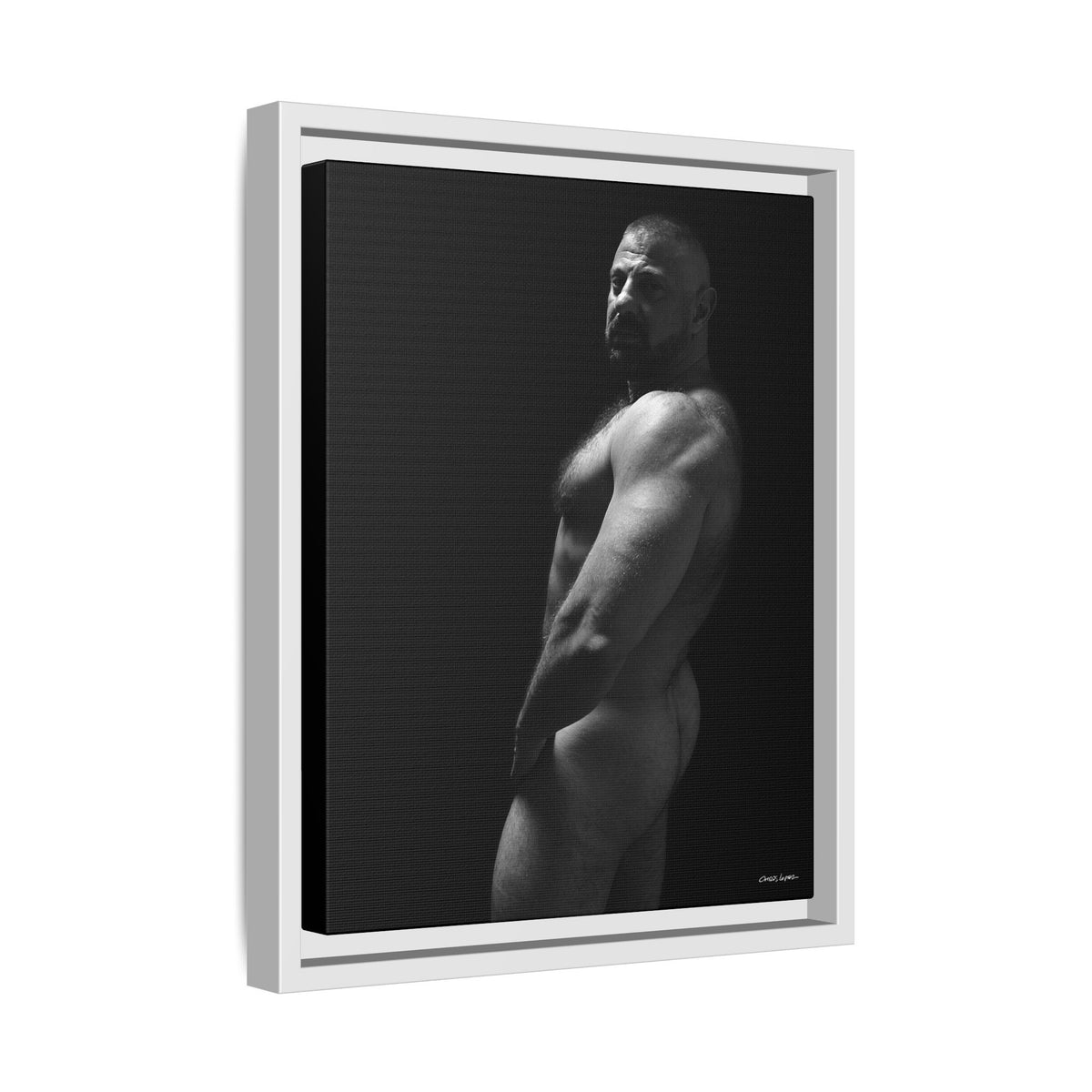 Bart, Giclee Print on Matte Canvas, Framed (Multi-color)