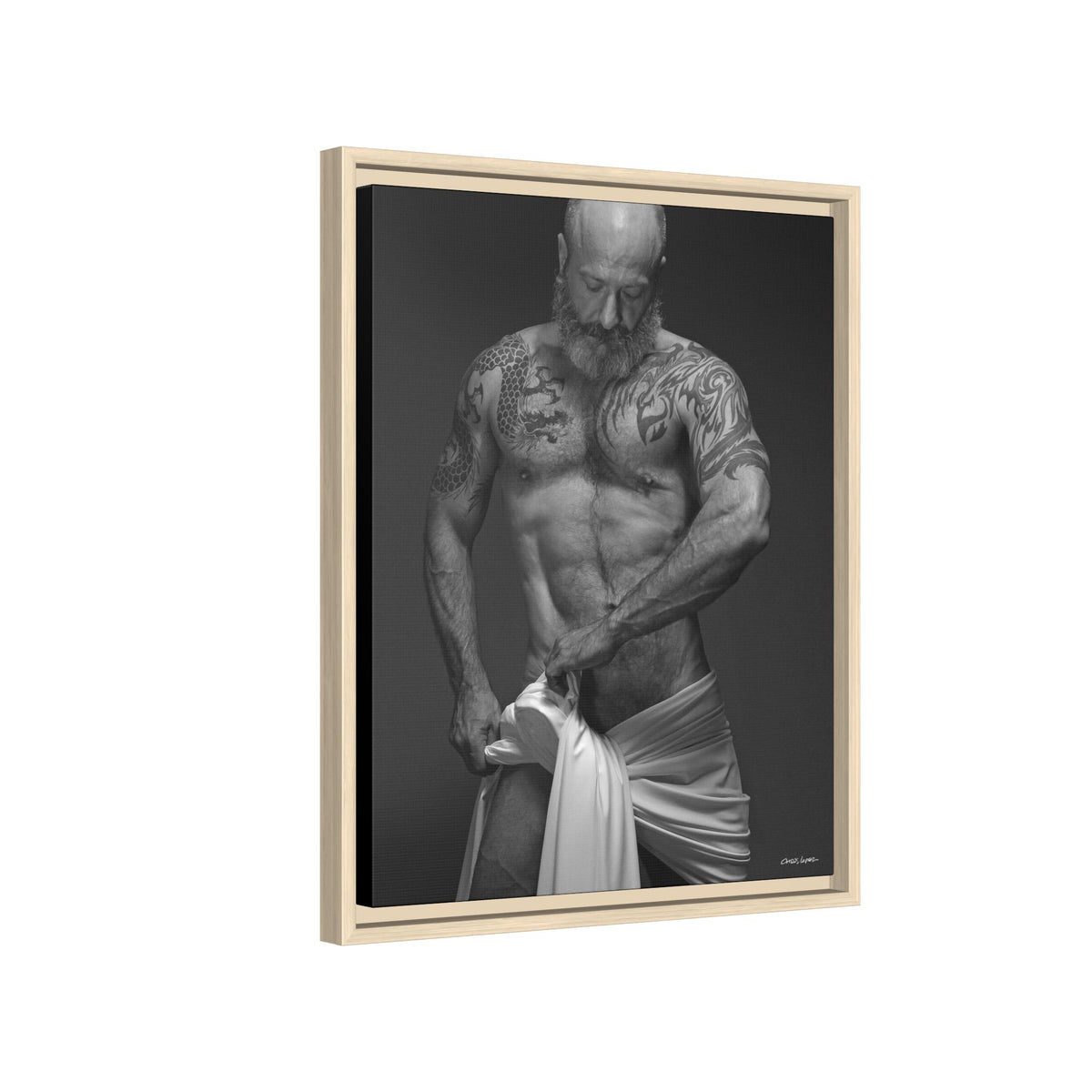 Barclay 1, Giclee print on Matte Canvas, Framed (Multi-color)