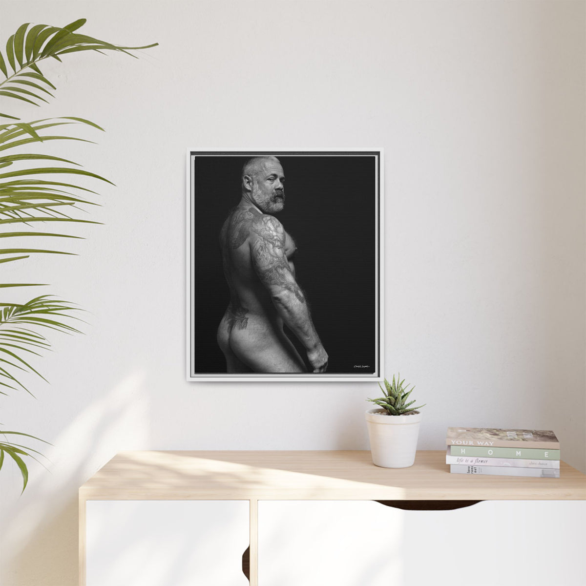 David C. Matte Canvas, Framed (Multi-color)