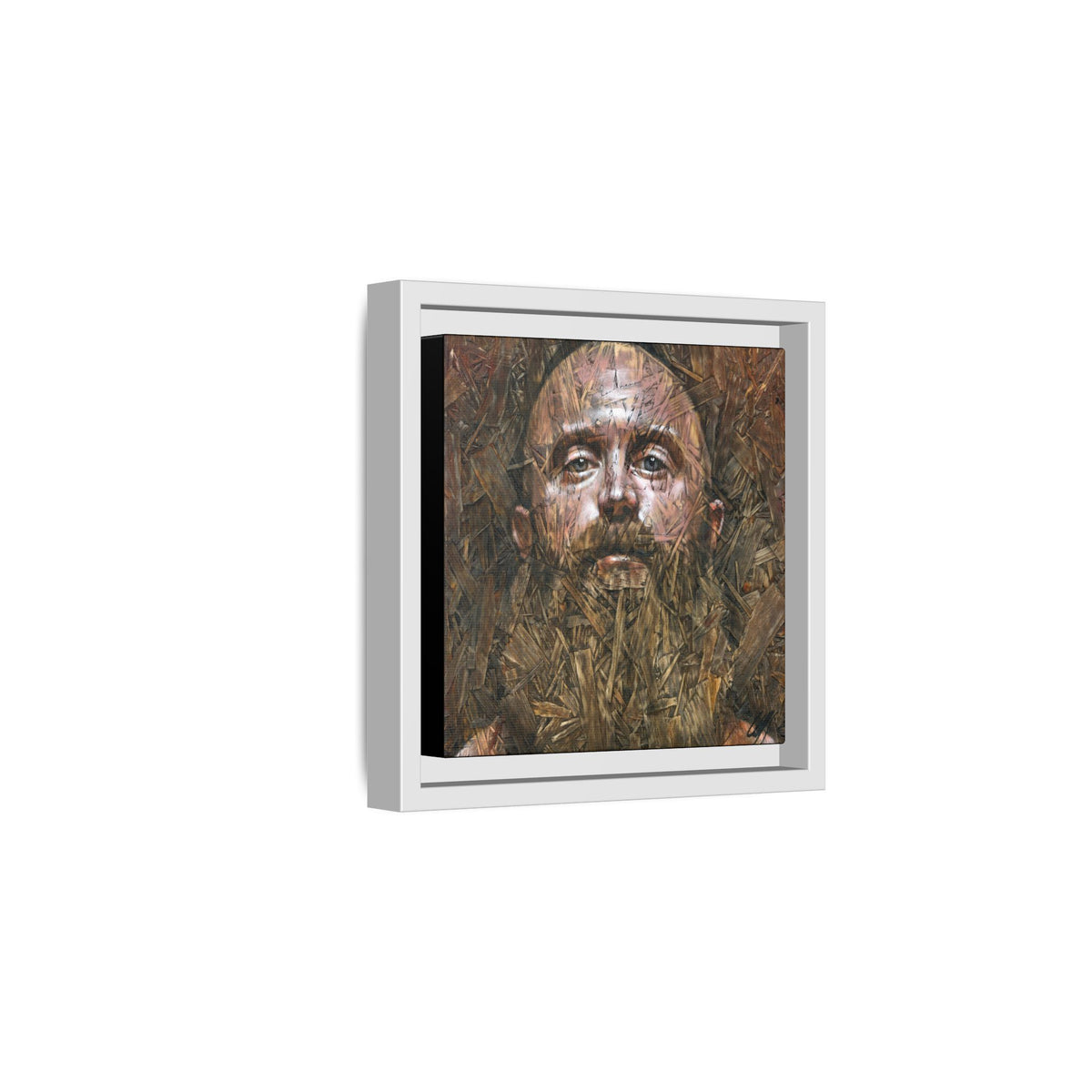 Silence 5, Matte Canvas, Framed (Multi-color)
