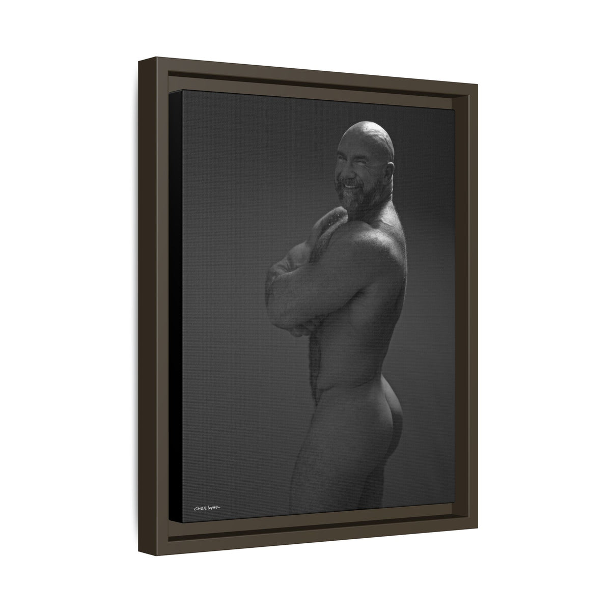 Thom A. Giclee Print on Matte Canvas, Framed (Multi-color)