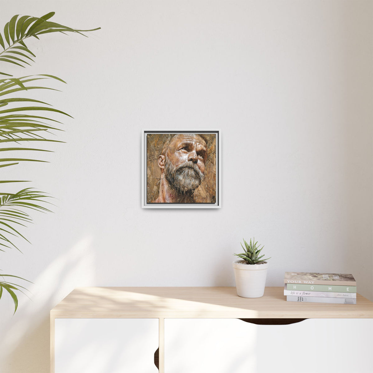 Silence 2, Matte Canvas, Framed (Multi-color)