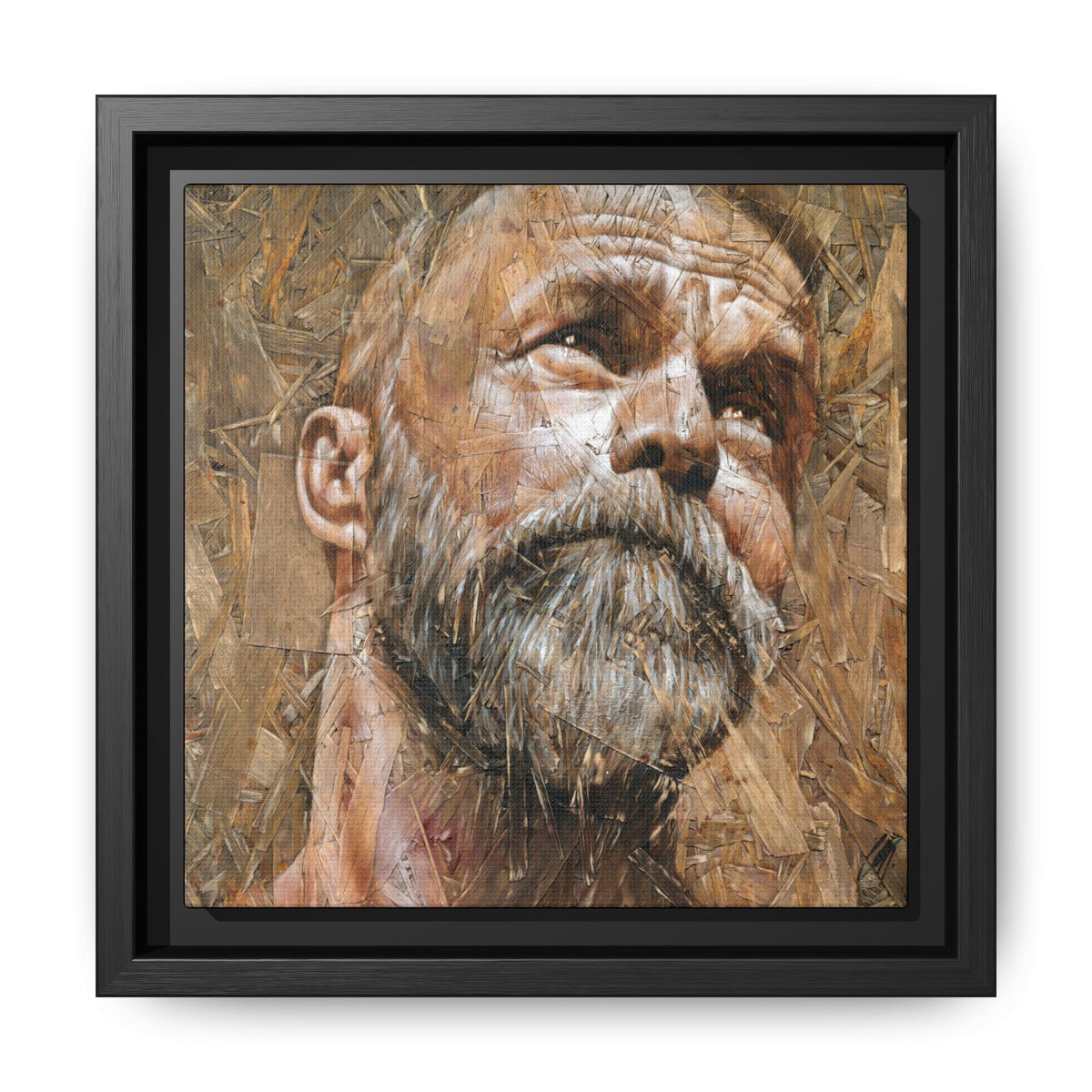 Silence 2, Matte Canvas, Framed (Multi-color)