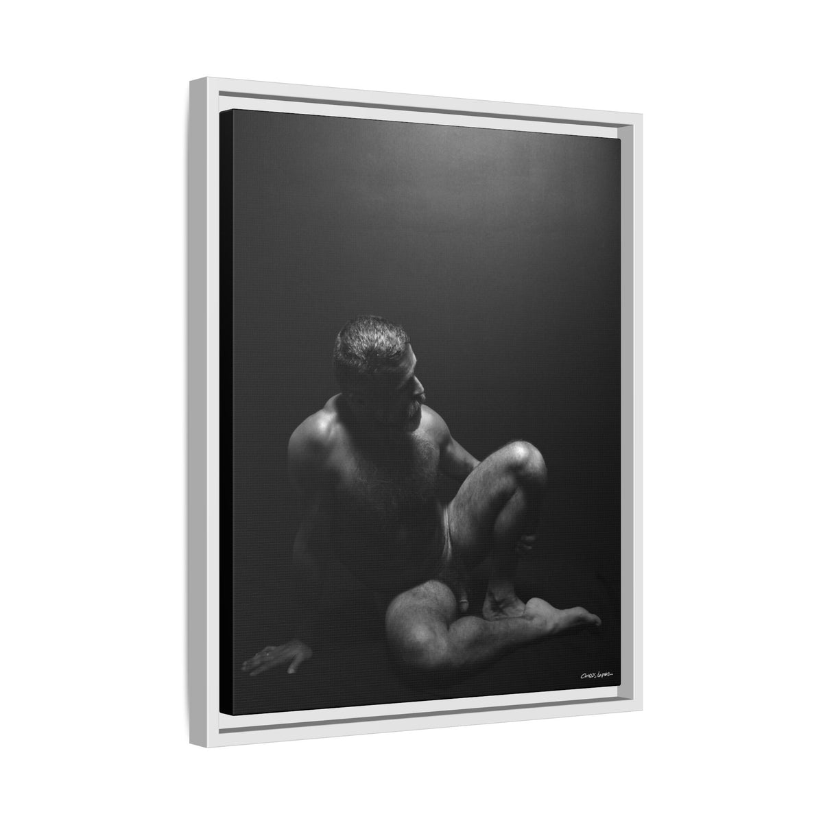 John, Giclee Print on Matte Canvas, Framed (Multi-color)