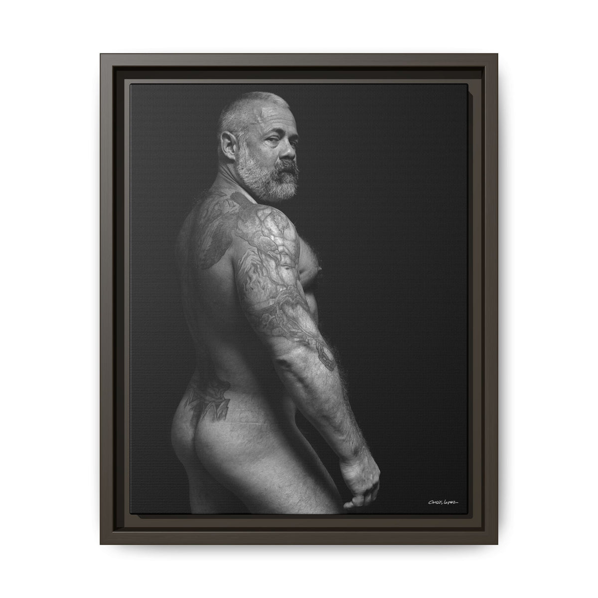David C. Matte Canvas, Framed (Multi-color)