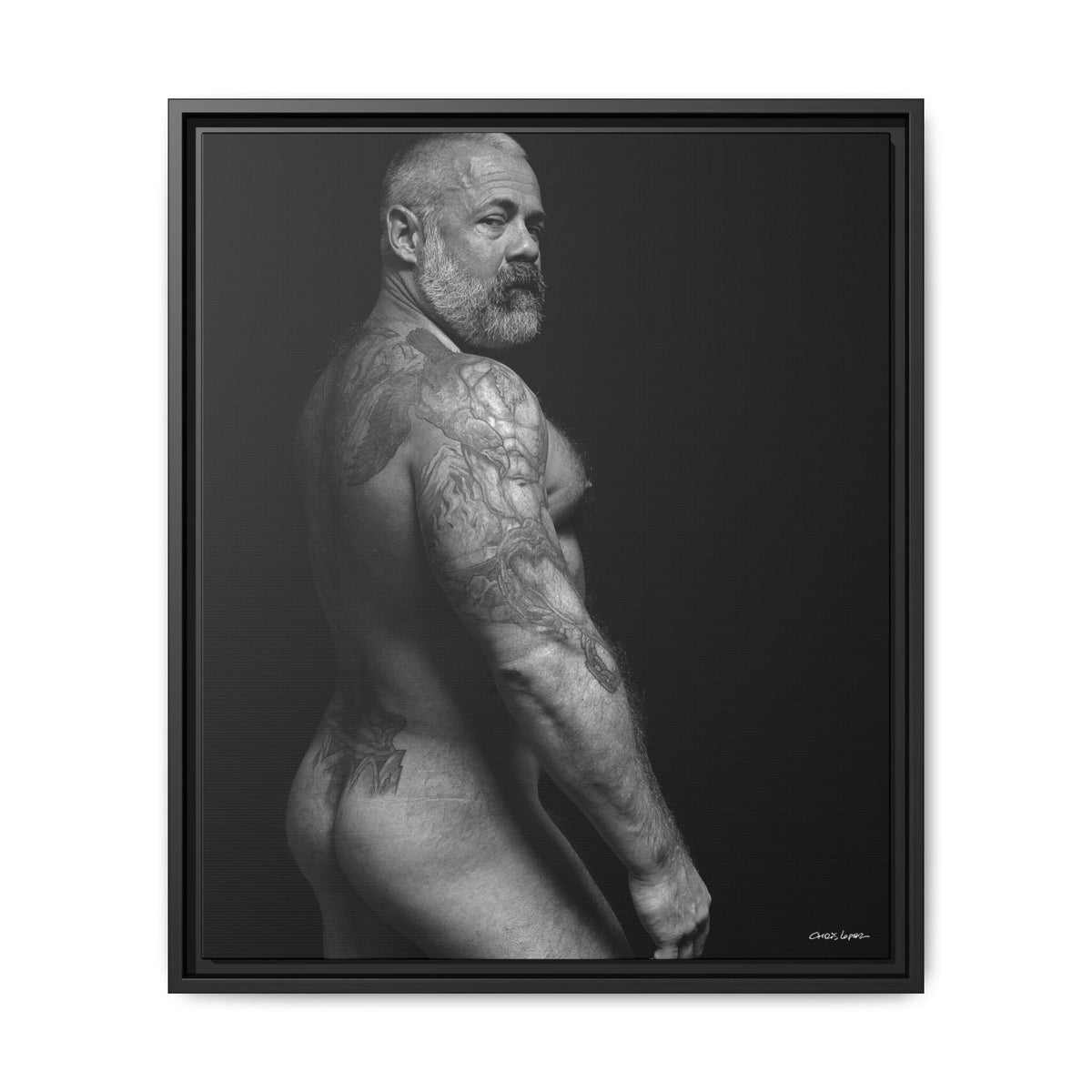 David C. Matte Canvas, Framed (Multi-color)