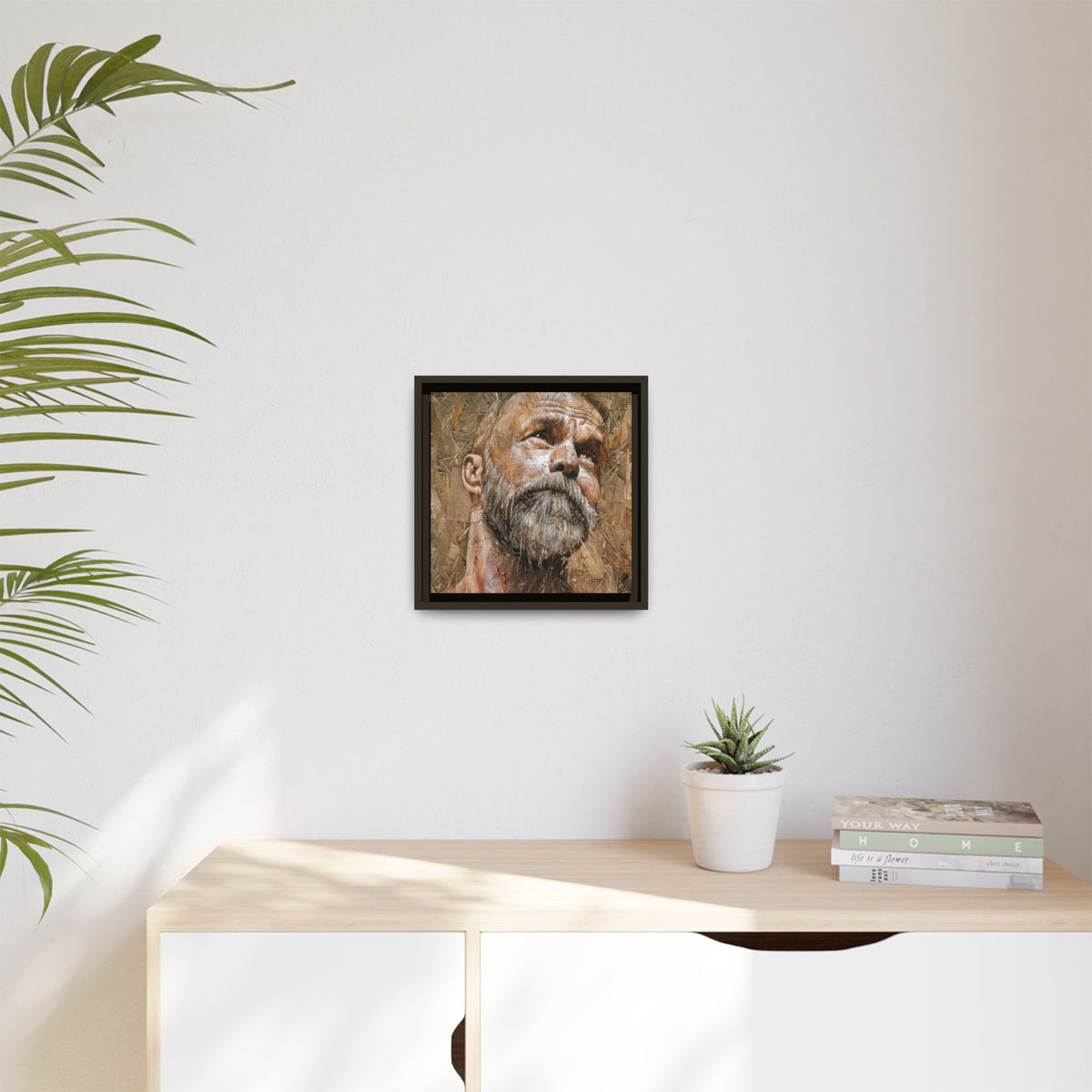 Silence 2, Matte Canvas, Framed (Multi-color)
