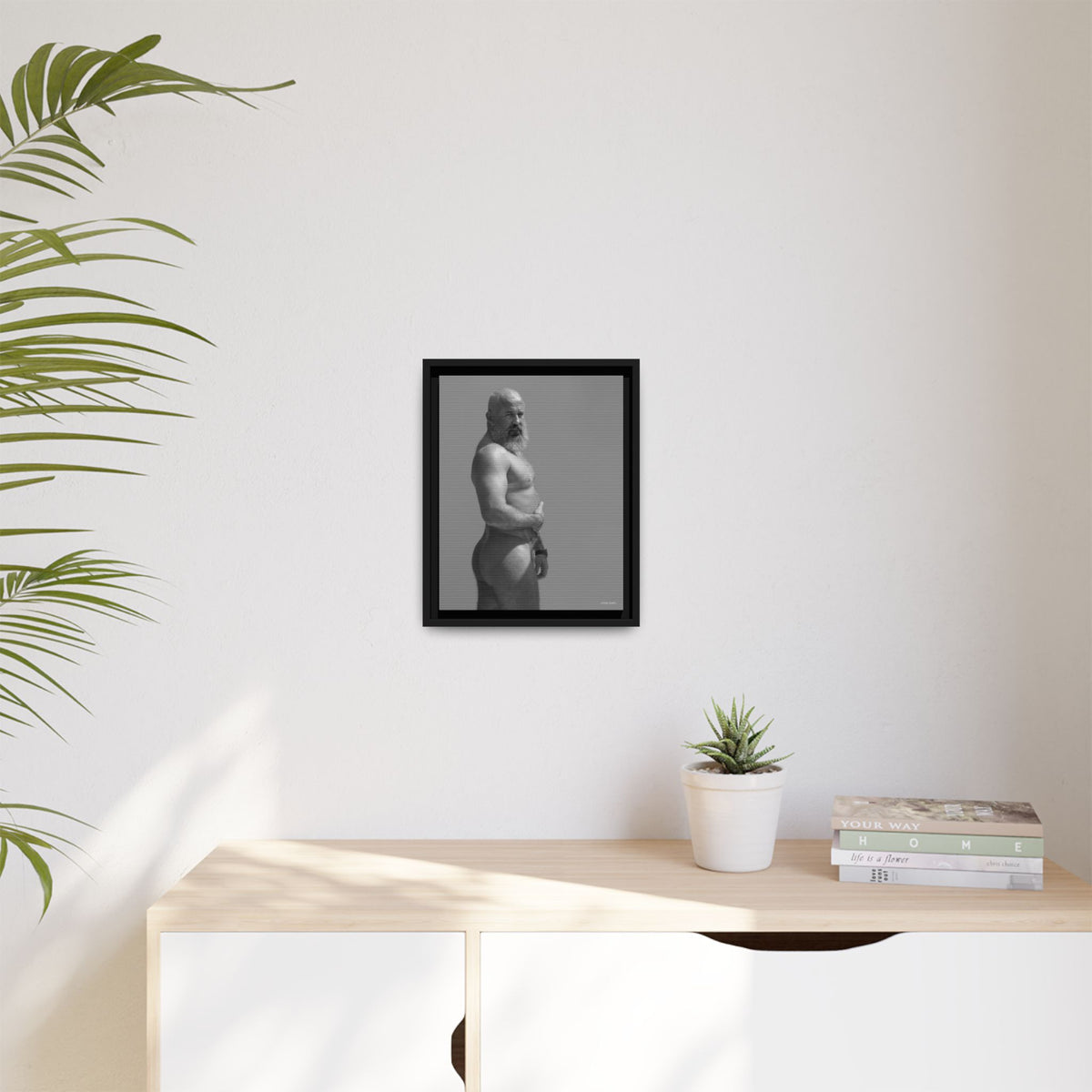 Andrey, Giclee Print on Matte Canvas, Framed (Multi-color)