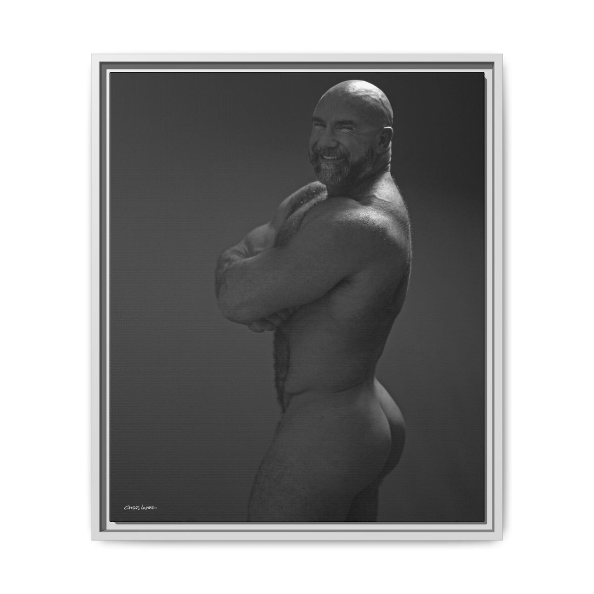 Thom A. Giclee Print on Matte Canvas, Framed (Multi-color)