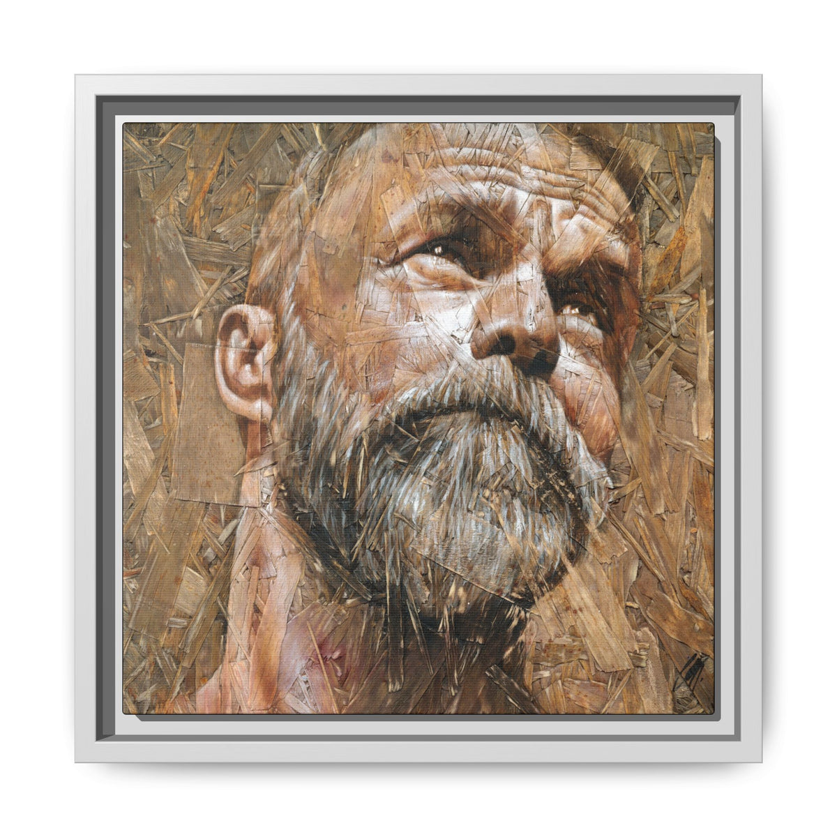 Silence 2, Matte Canvas, Framed (Multi-color)