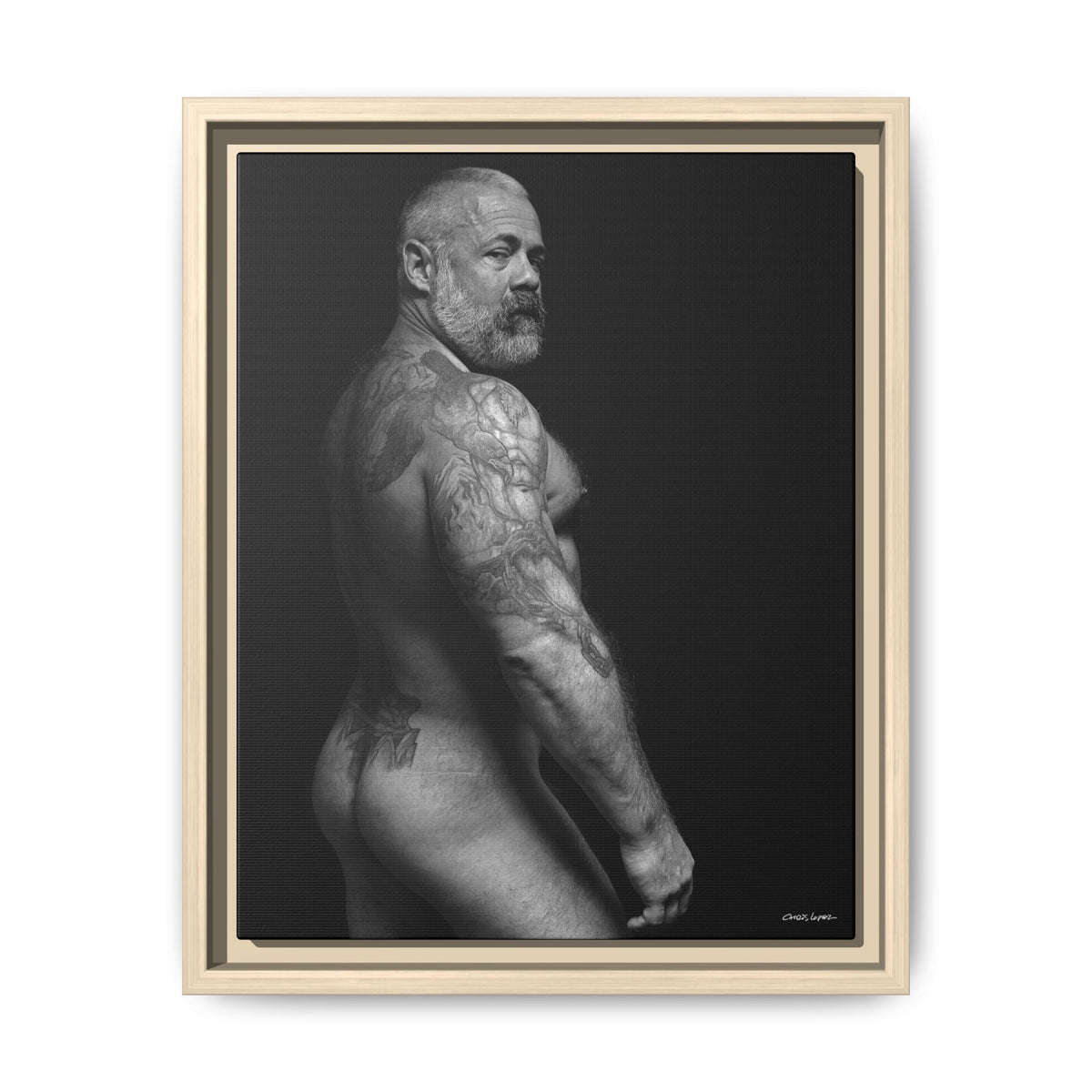 David C. Matte Canvas, Framed (Multi-color)