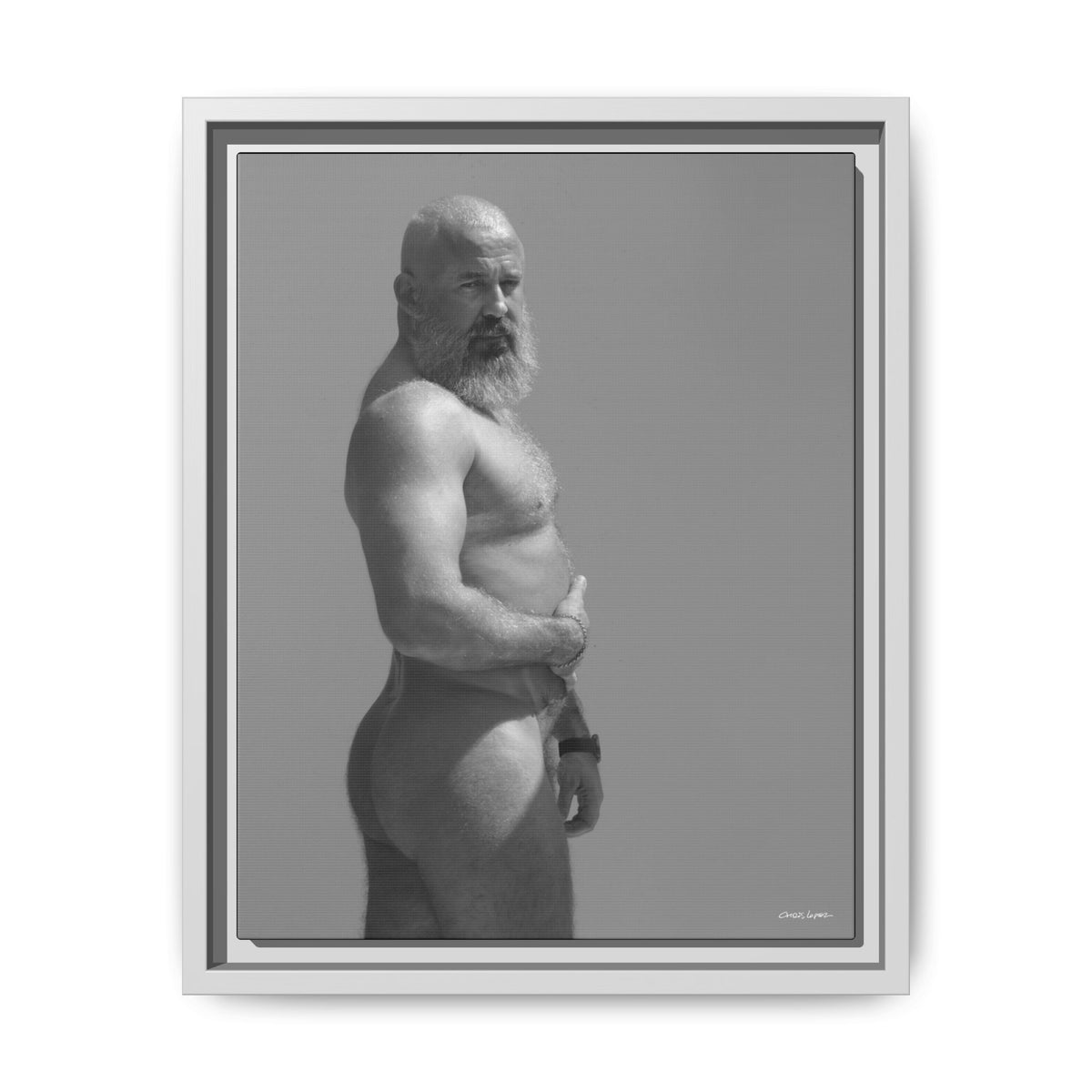 Andrey, Giclee Print on Matte Canvas, Framed (Multi-color)