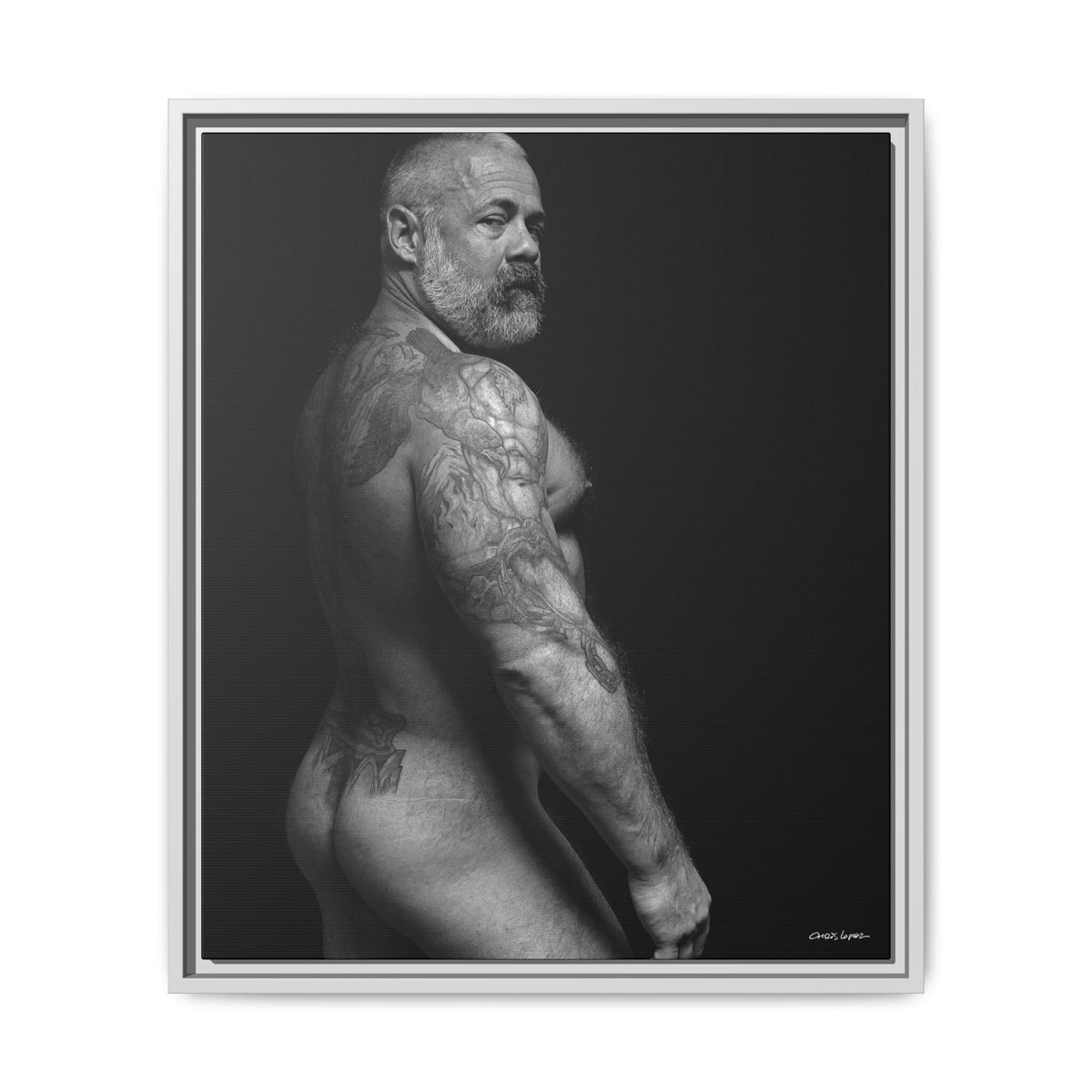 David C. Matte Canvas, Framed (Multi-color)