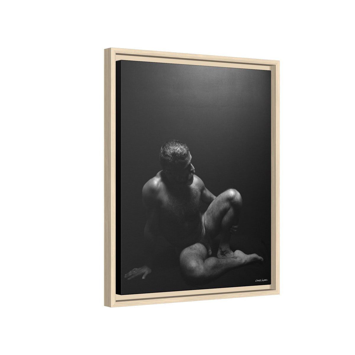 John, Giclee Print on Matte Canvas, Framed (Multi-color)