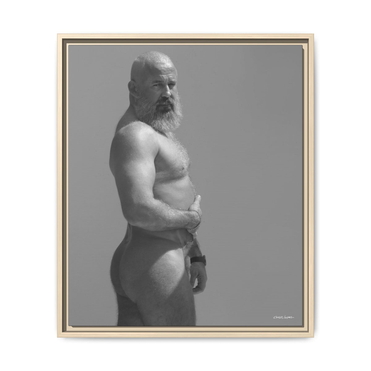 Andrey, Giclee Print on Matte Canvas, Framed (Multi-color)
