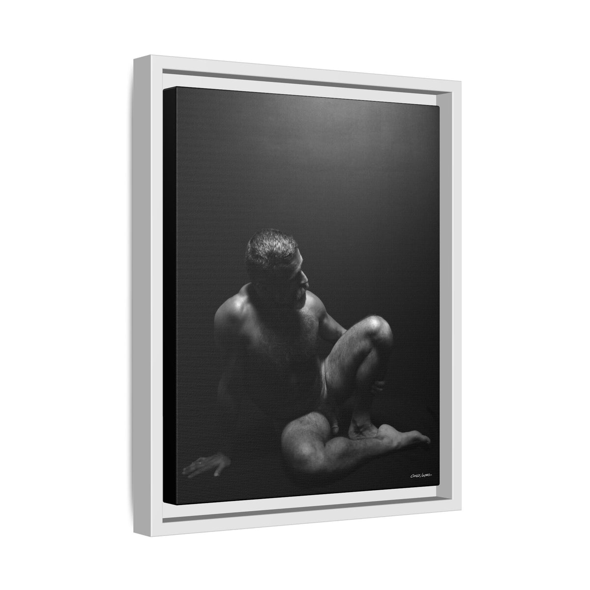 John, Giclee Print on Matte Canvas, Framed (Multi-color)