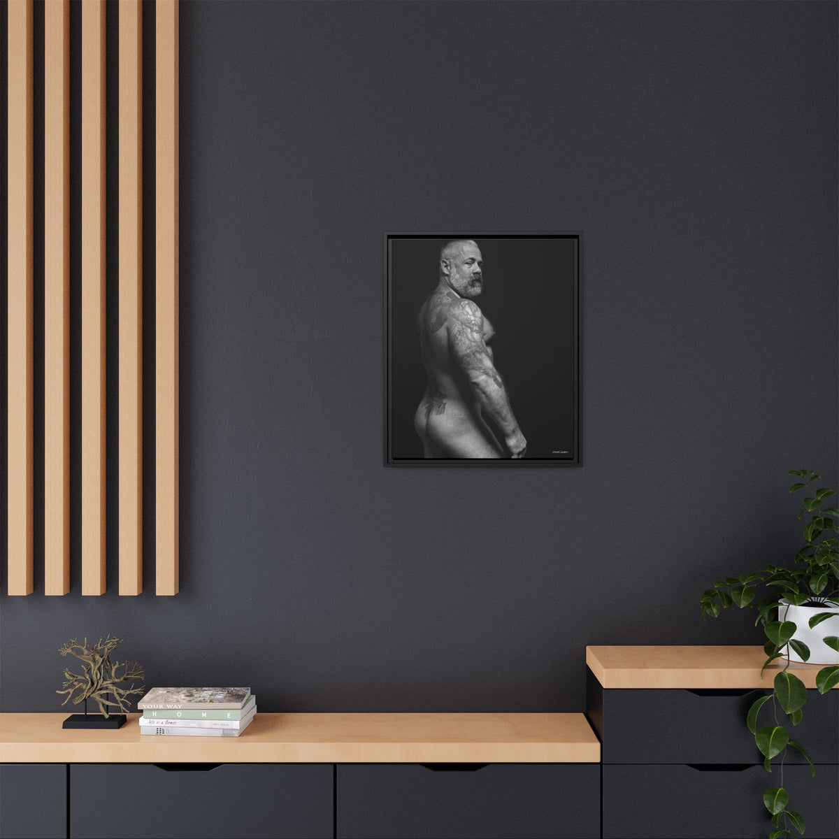 David C. Matte Canvas, Framed (Multi-color)