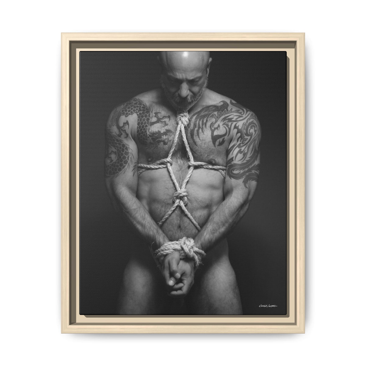 Barclay Bondage, Matte Canvas, Framed (Multi-color)