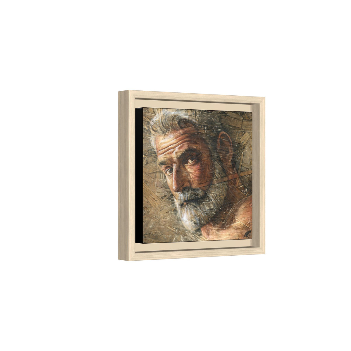 Silence 6, Matte Canvas, Framed (Multi-color)