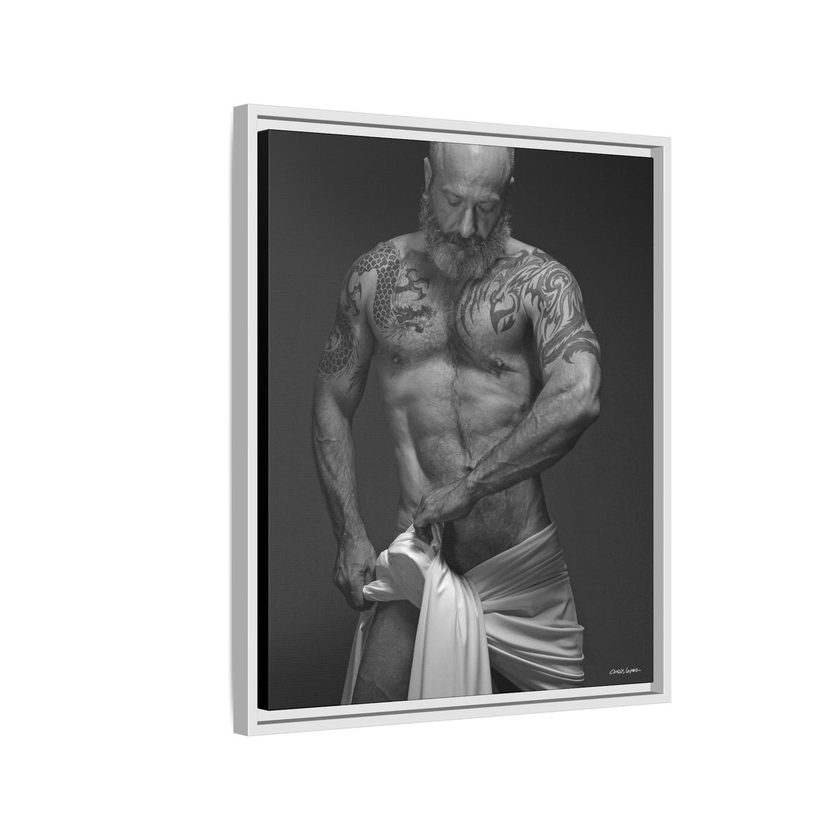 Barclay 1, Giclee print on Matte Canvas, Framed (Multi-color)