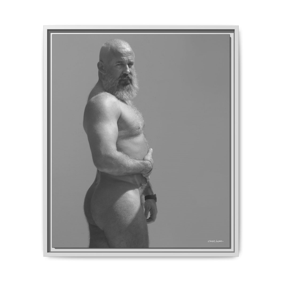 Andrey, Giclee Print on Matte Canvas, Framed (Multi-color)