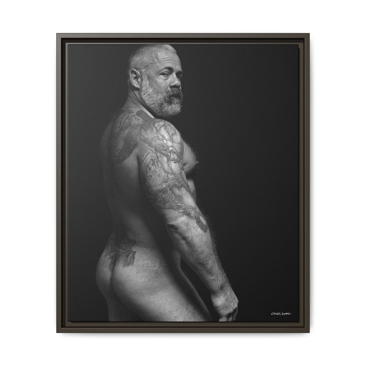 David C. Matte Canvas, Framed (Multi-color)