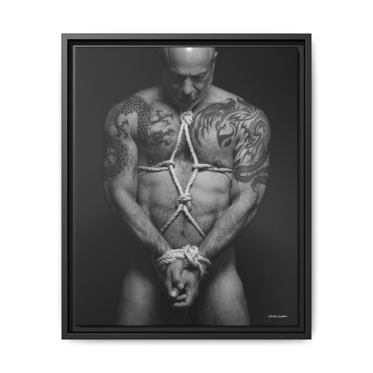 Barclay Bondage, Matte Canvas, Framed (Multi-color)