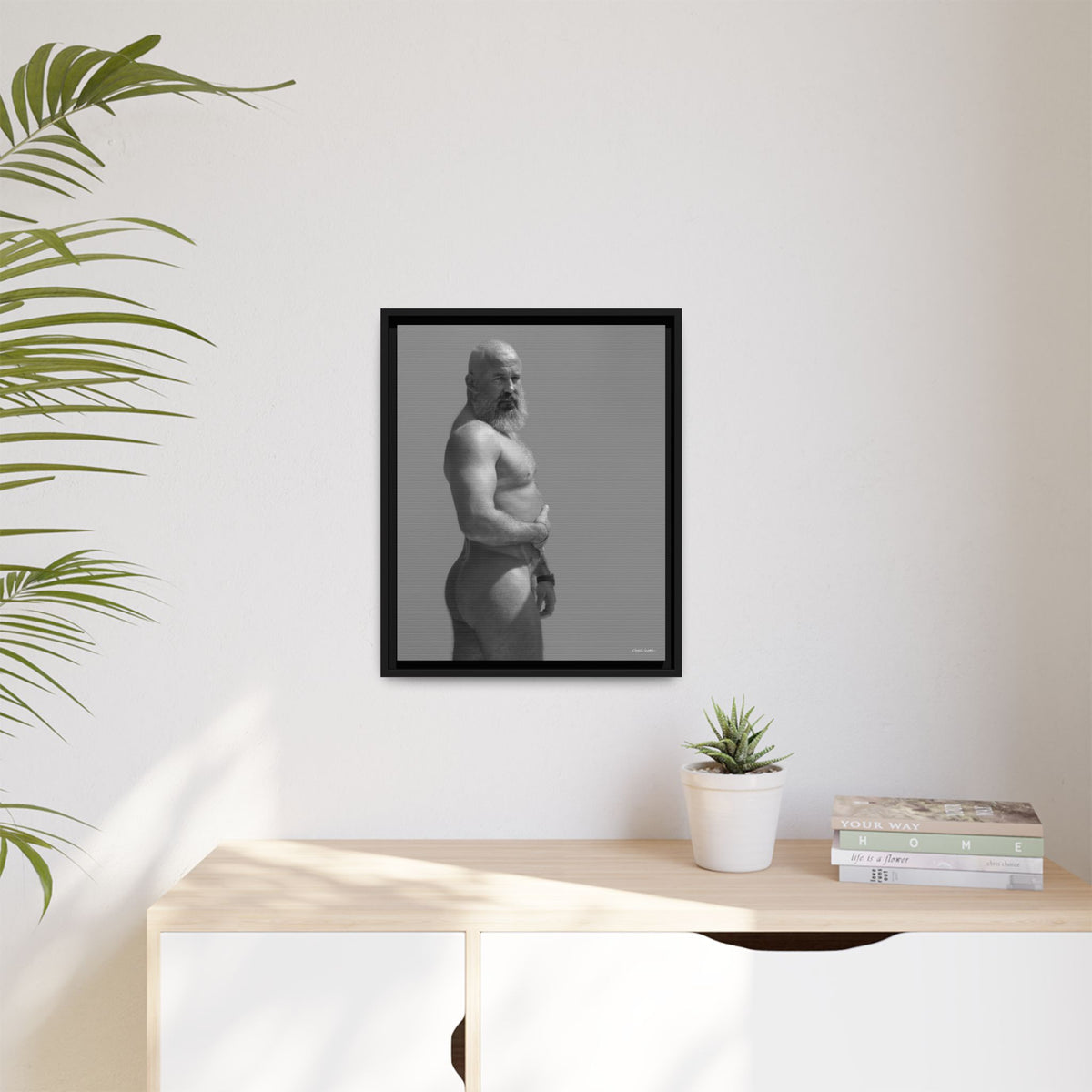 Andrey, Giclee Print on Matte Canvas, Framed (Multi-color)