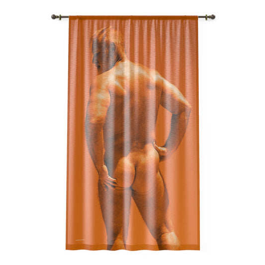 Joe 1, Textured Sheer Window Curtain