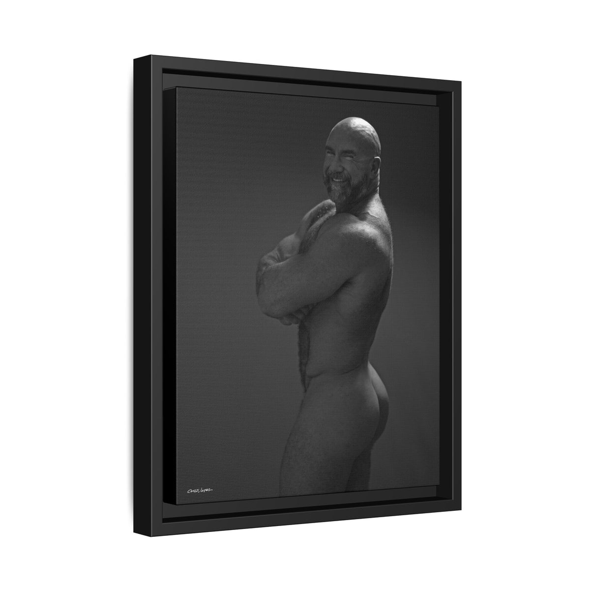 Thom A. Giclee Print on Matte Canvas, Framed (Multi-color)