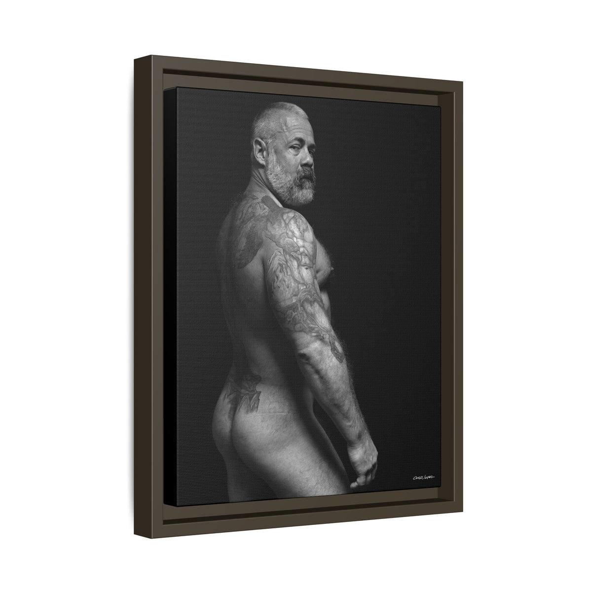 David C. Matte Canvas, Framed (Multi-color)