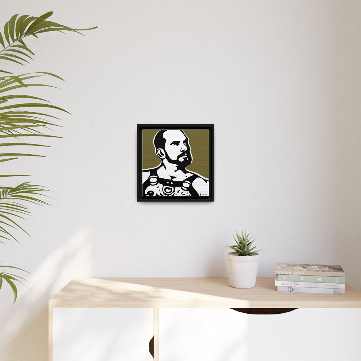 Harness, Giclee Print on Matte Canvas, Framed (Multi-color)
